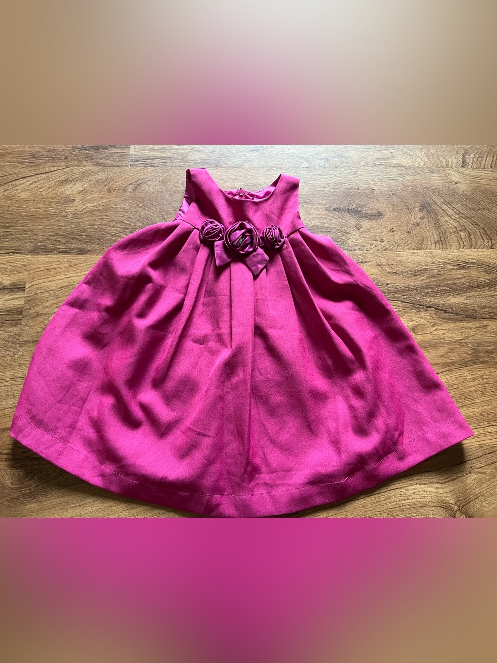 Donita Dress 18 months magenta rose